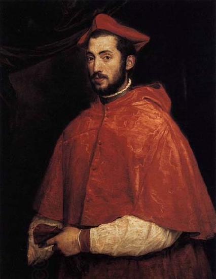 TIZIANO Vecellio Cardinal Alesandro Farnese China oil painting art